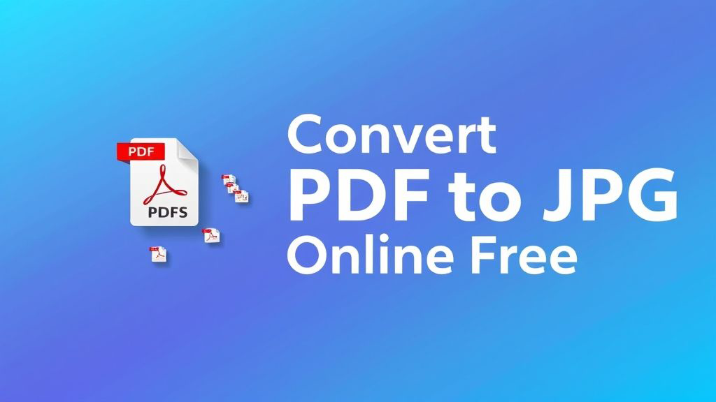 PDF to JPG Online Free